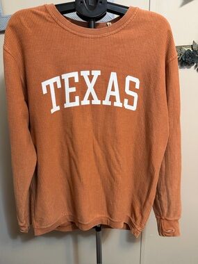 Women’s Texas Longhorns sweatshirt by Pressbox  Vintage Wash